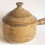 Sandstone pan by André Bodin La Borne