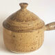 Sandstone pan by André Bodin La Borne