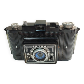ancien  appareil photo  FEX ultra  FEXAR optic Fex dans son étui