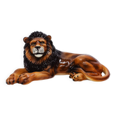 Lion statue ceramic