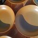 Deep stoneware plate