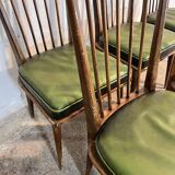 Chaises de salle à manger, Charles Ramos 1950s