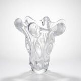 "Head of Giraffe" vase in Vannes Le Châtel crystal