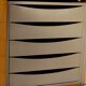 Sideboard solid wood and steel, France, cira 1970, Negroni edition