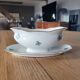 Vintage gravy boat in porcelain from Czechoslovakia.