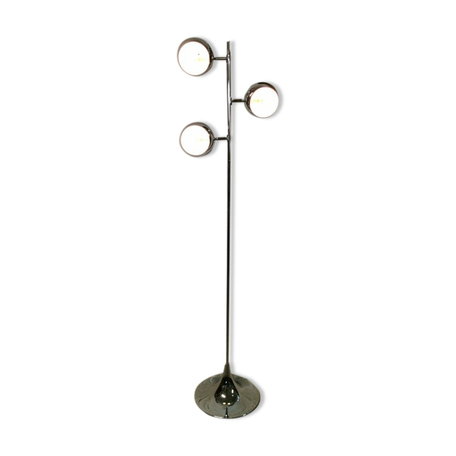 Floor lamp "eye ball" tulip foot
