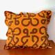 space age fabric cushion seventies 70s