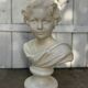 Plaster bust