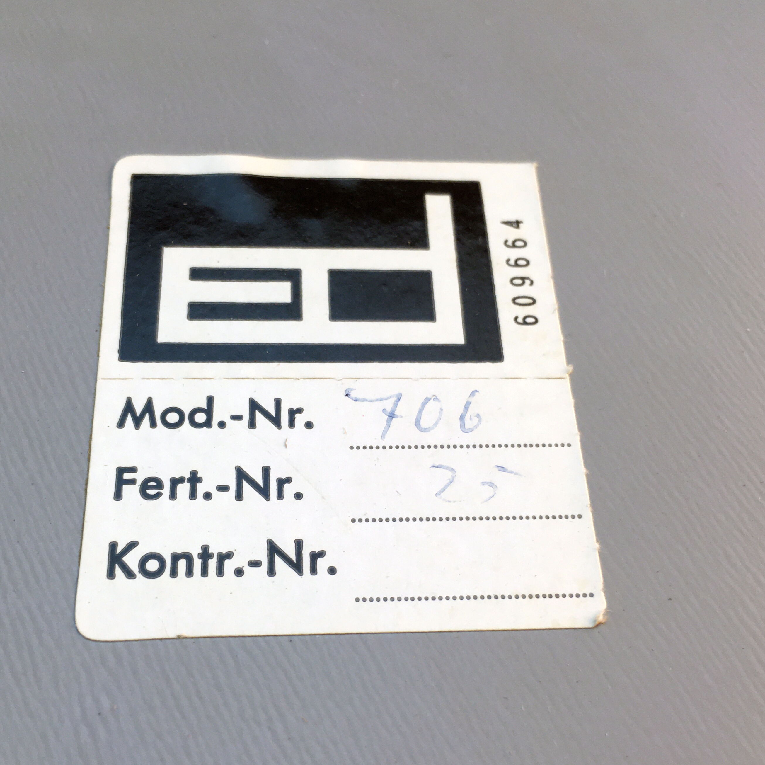 1960 lucite resin round mirror, by ED, 60 cm