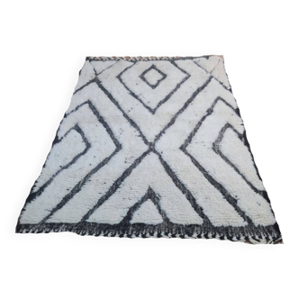 Handmade wool Berber rug 150 X 100 CM