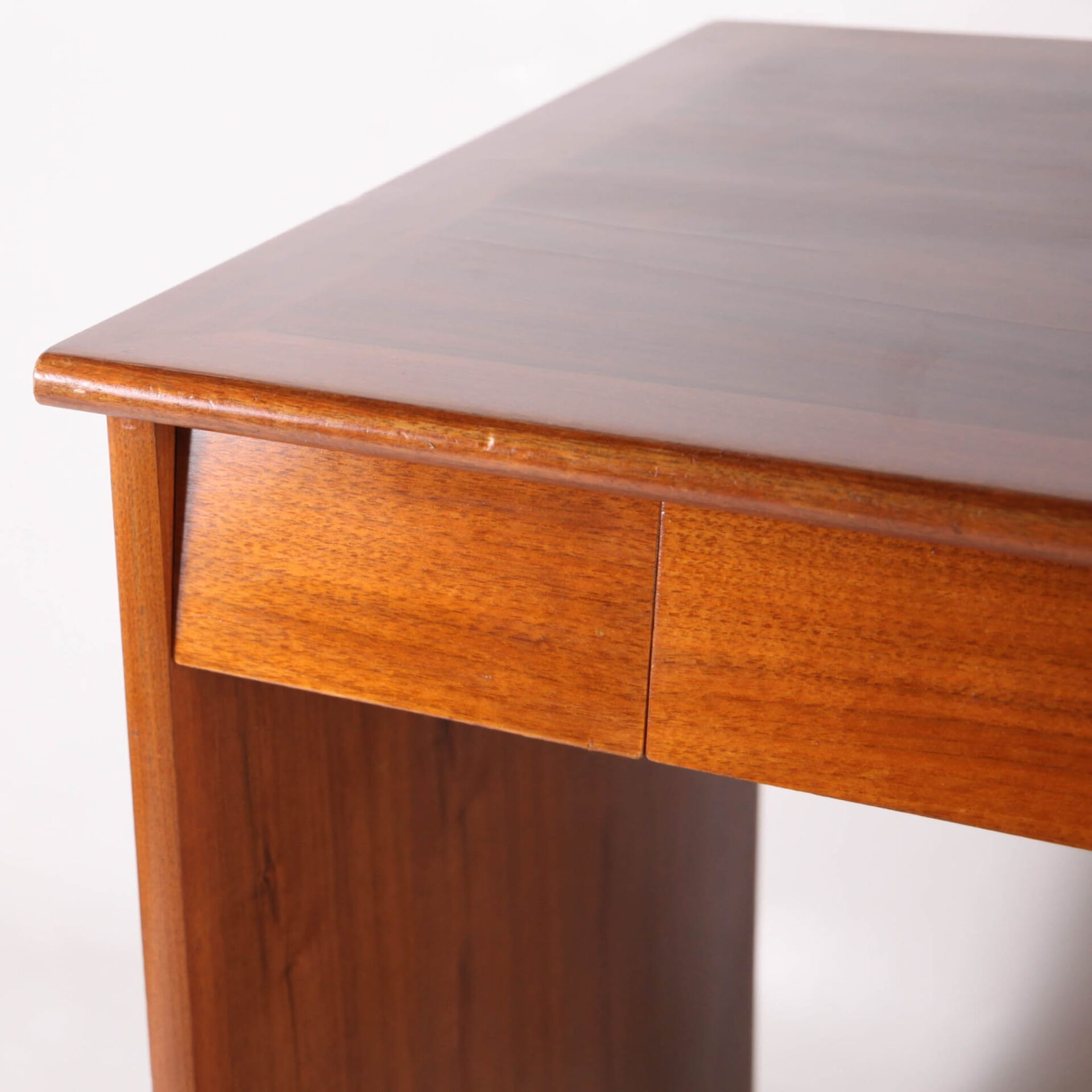 Teak and rosewood desk