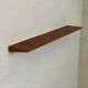 Vintage Scandinavian design teak wall shelves