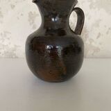 Handmade ceramic pitcher