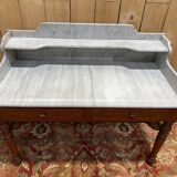 Grande table de toilette ou coiffeuse Louis Philippe