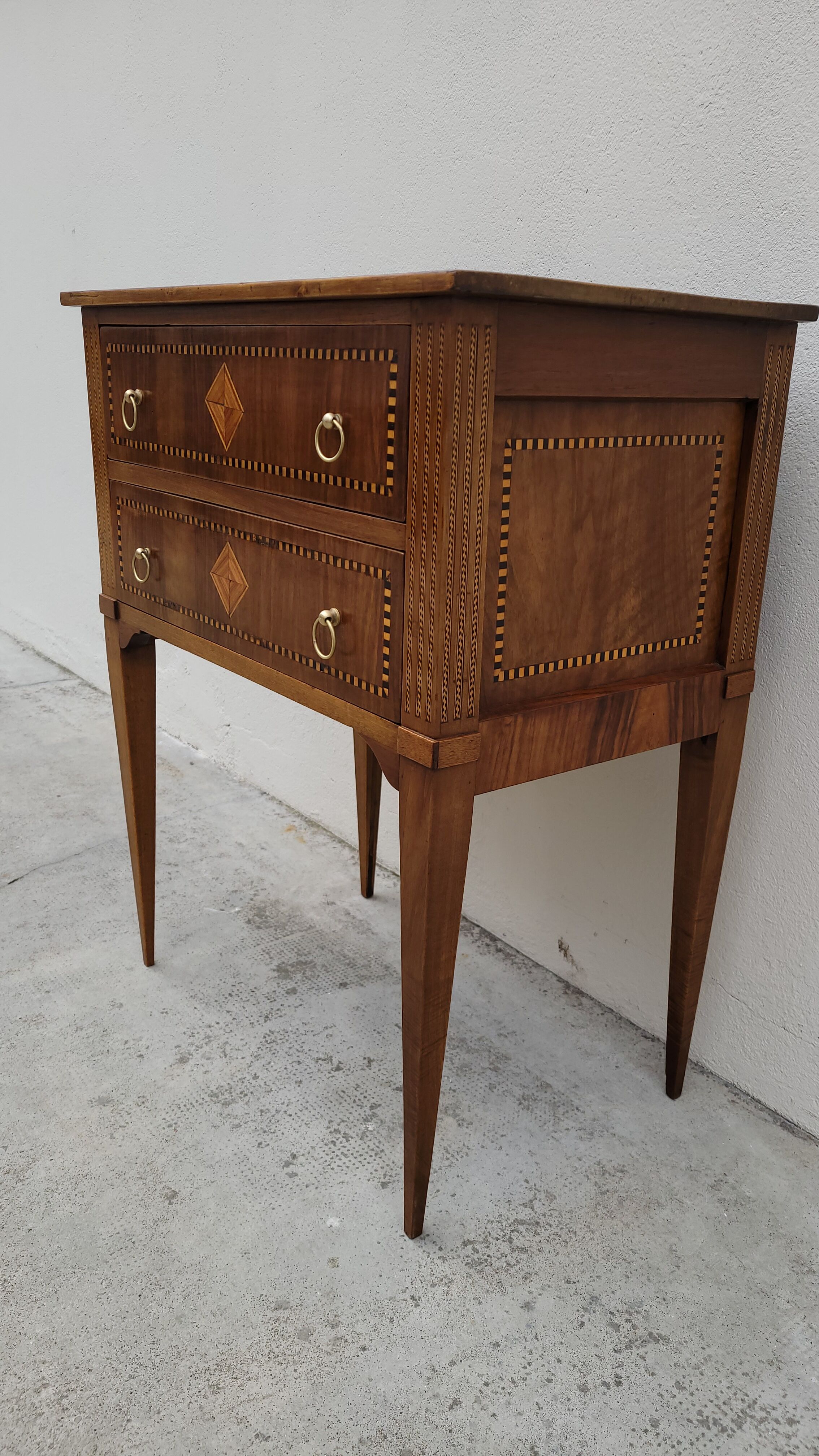 Chest of drawers period louis xvi stamped