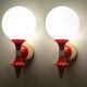 Vintage Space Age Sconces