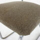 Gispen dining chair with tubular frame, model 212, The Netherlands 1950's