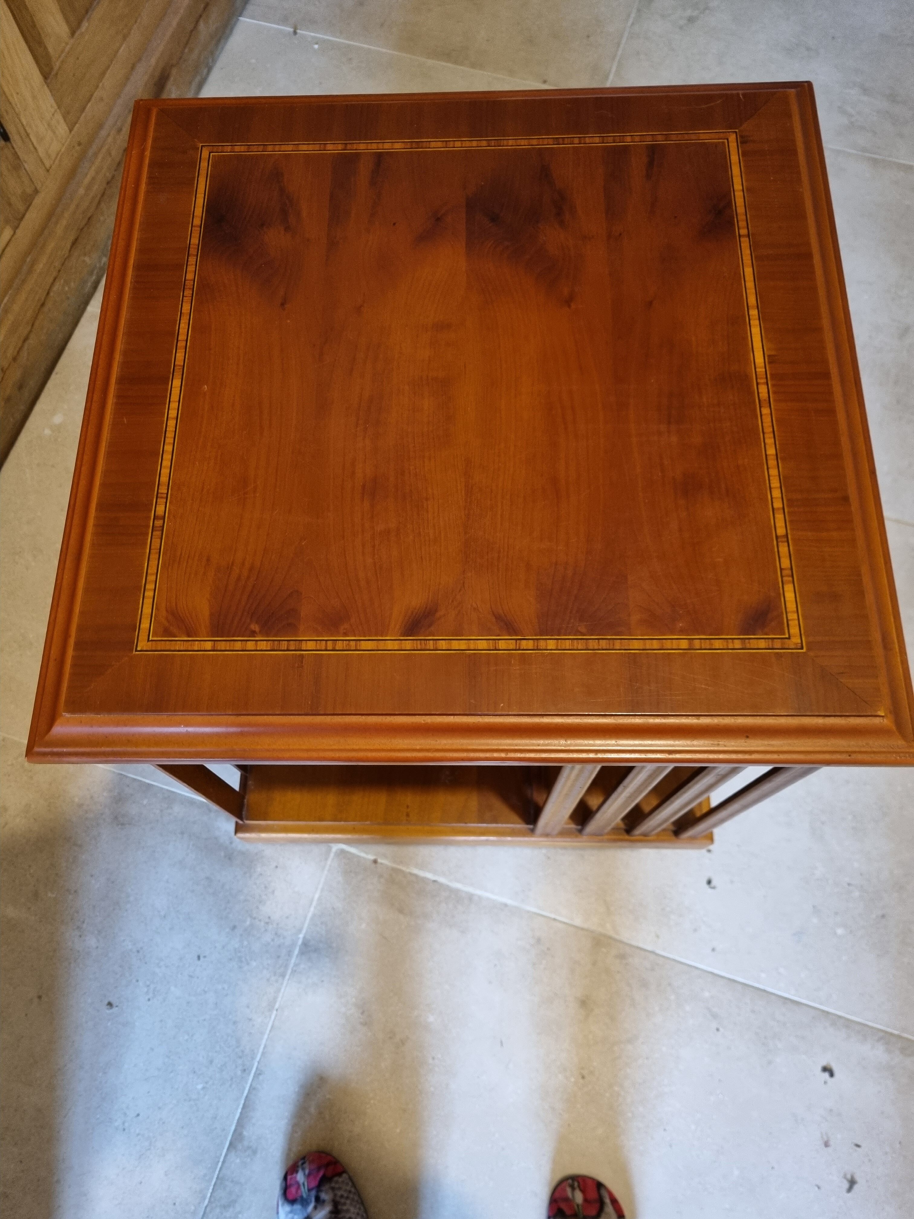 Cherry revolving library