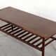 Vintage Midcentury Danish Two Tier Slatted Coffee Table In Afromosia.