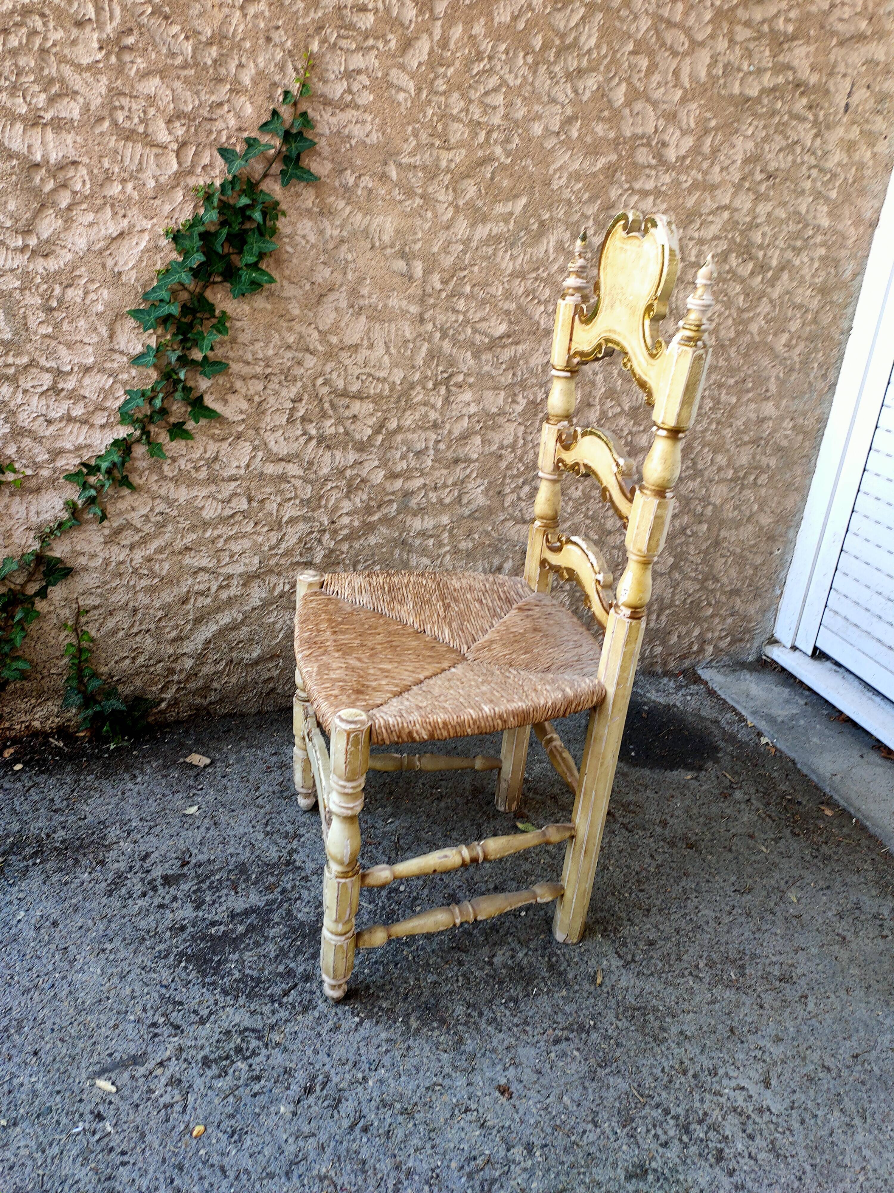Old spanish chair