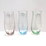 Ensemble de six verres à boire en verre de Murano multicolore par Vincenzo Nason