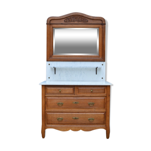 Commode coiffeuse Art Nouveau en