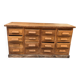Antique haberdashery cabinet in oak