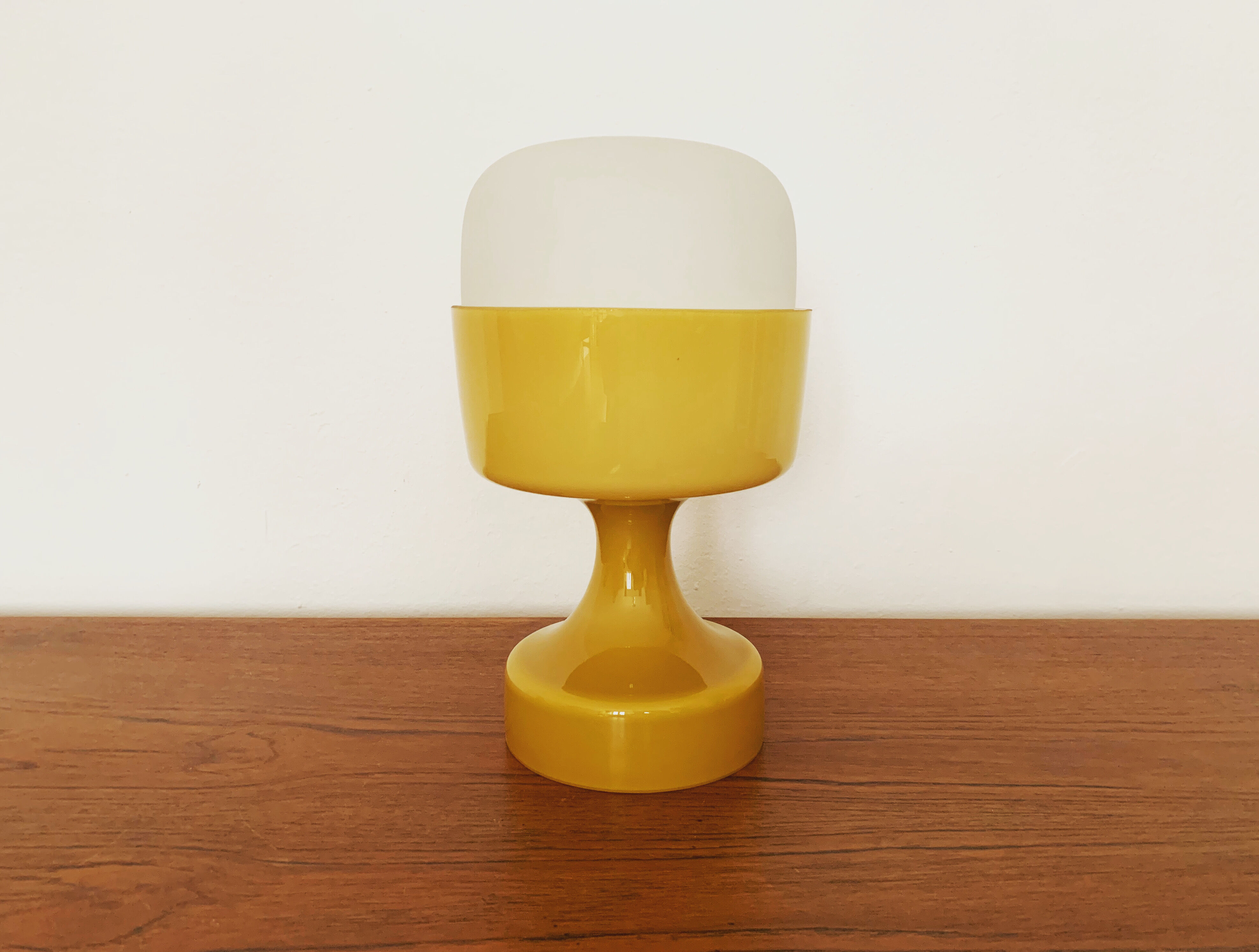 Mid-Century Modern glass table lamp