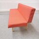 Day bed tissu rouge