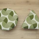 Set of two footstools, Danish design, 1990s, production: Denmark