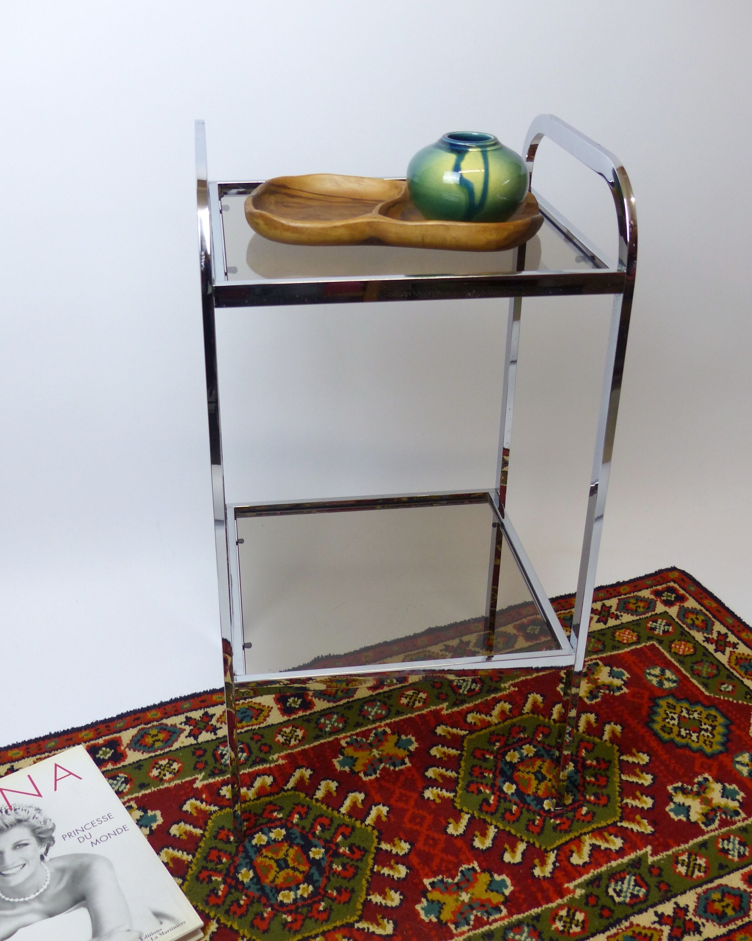 Smoked glass dessert 70