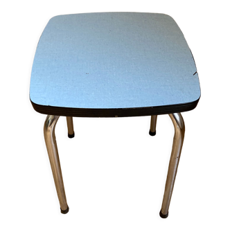 Tabouret Formica bleu