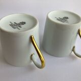 2 Limoges Haviland Stanislas model coffee cups (?)