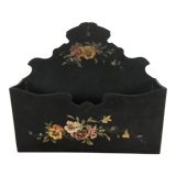 Napoleon III mail rack in boiled cardboard