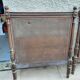 Hand-carved Louis XVI style headboards with chic vintage caning (1800s)