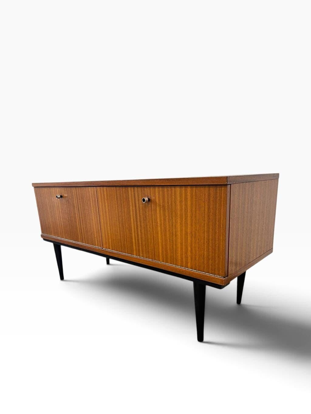 Vintage wooden TV unit. / low unit / low cabinet