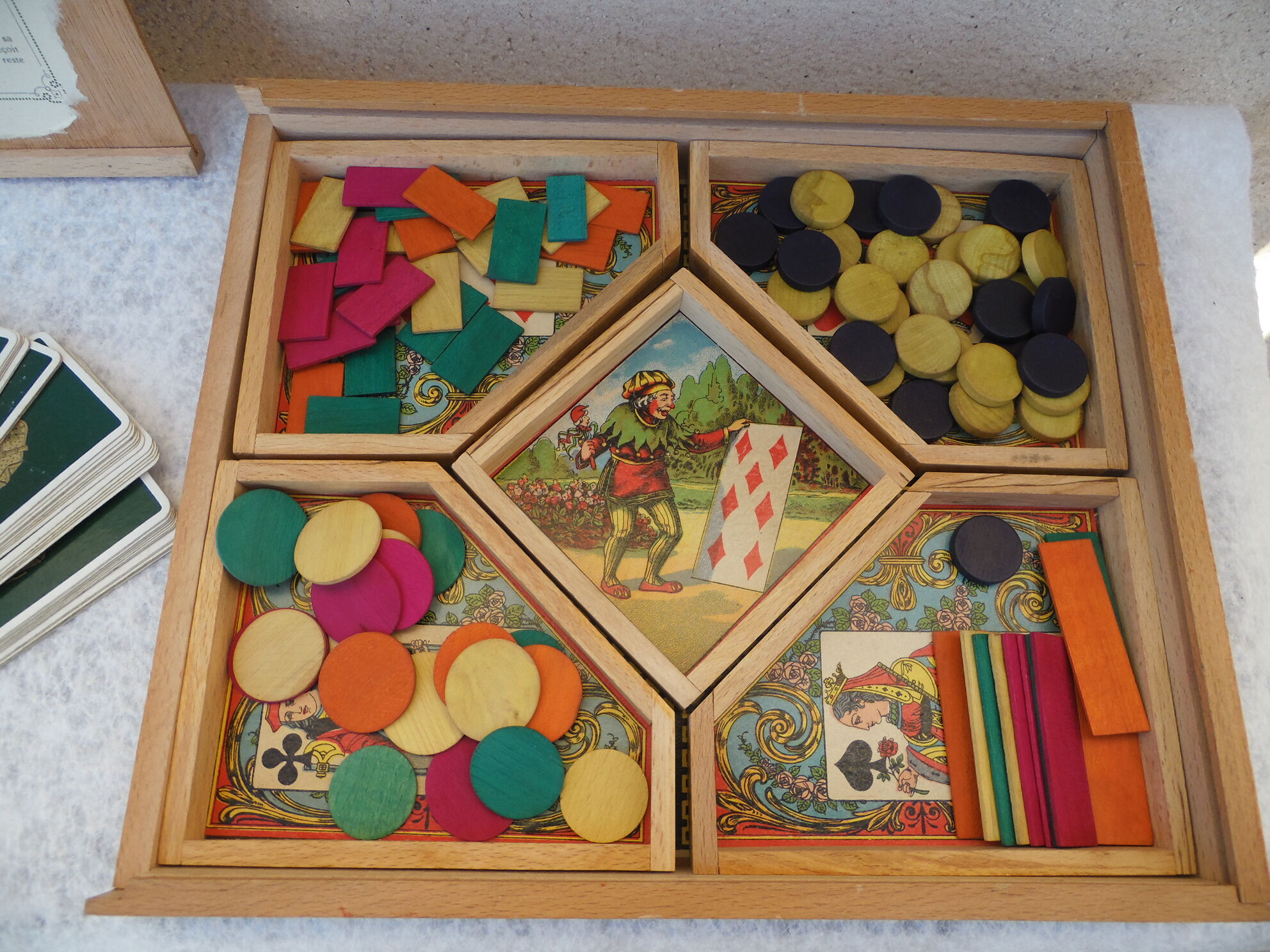 Jeu du nain jaune 60/70's