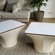 Table basse  mushroom bernard brunier / 1960's