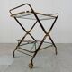 Vintage italian serving trolley style Cesare Lacca, 1950s