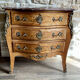 Chest of drawers in marquetry nineteenth