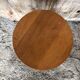 Vintage Light Wood Tripod Screw Painter's Stool #A632