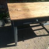 Farm table with drawers