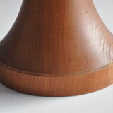 Teak vintage candlestick