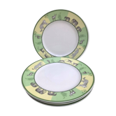 Green 4 plates Hermes Africa
