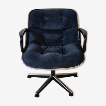 Swivel chair by Charles Pollock for Knoll