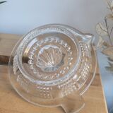Glass citrus press