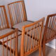 Ensemble de six chaises, allemagne, années 1960