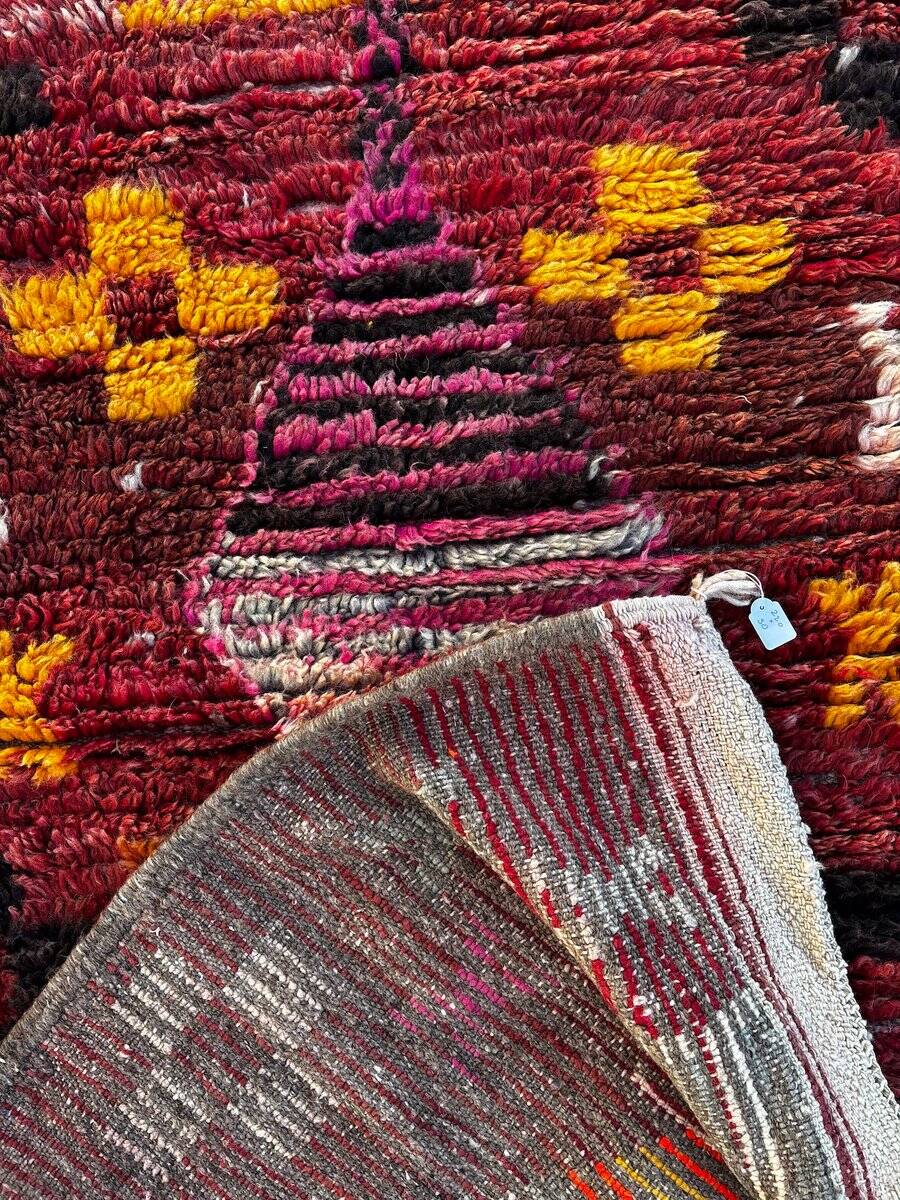 Moroccan Berber Beni Ouarain Wool Rug