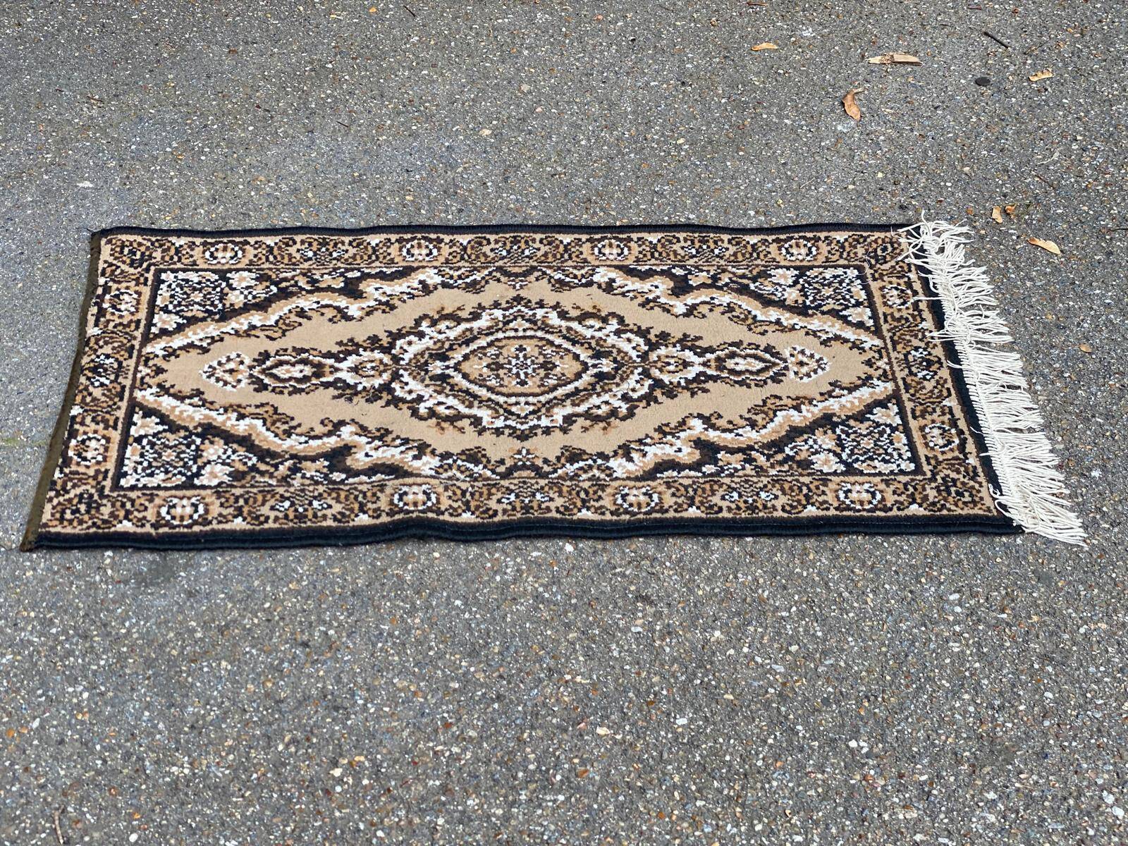 Persian rug imitation wool 55x110cm