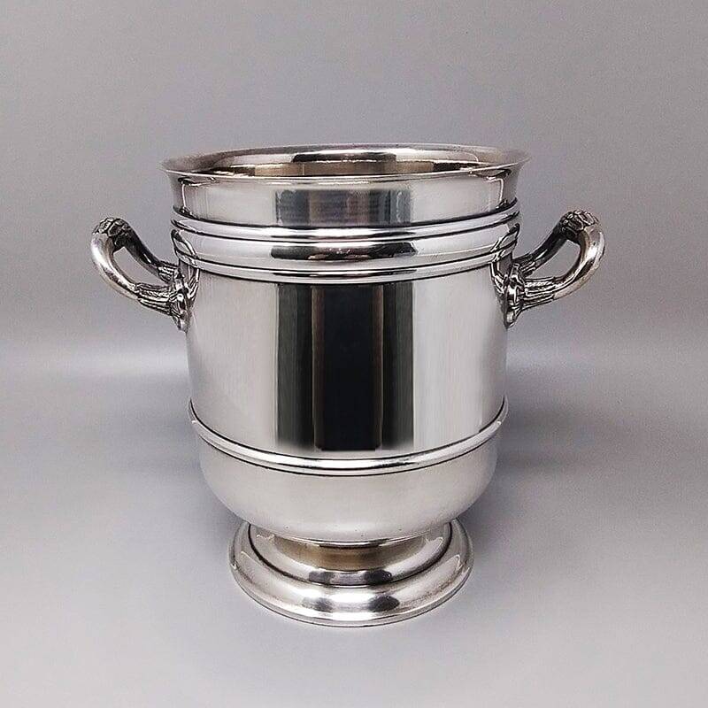 1950s Gorgeous Champagne or Ice Bucket by Christofle in Silver Plated. Made